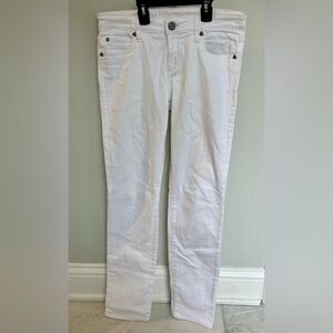 Kut From The Kloth Women's Straight Leg white Jeans Pants Size 6